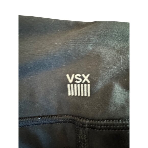 Victorias Secret VSX Sport Knockout Hot Shorts Women M Black Nylon Lycra - Picture 5 of 5